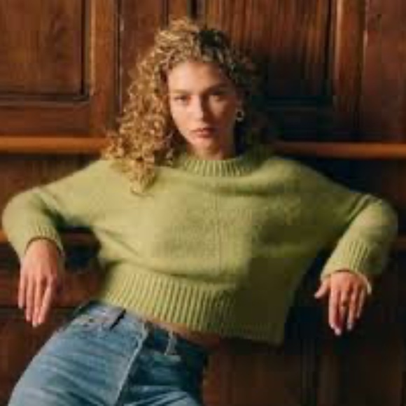 Sezane Sama Jumper in 'Pistachio/Amande' BNWT (XS) - Picture 1 of 5